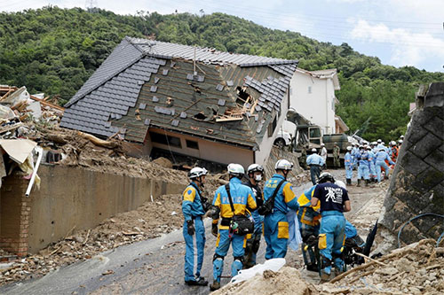 efectos de la catástrofe en Japón
